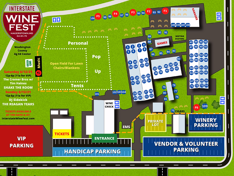 Interstate Wine Fest Vendors